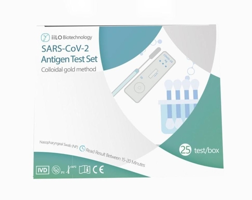 Dell'antigene SARS-CoV-2 del tampone della prova del corredo 15-20 di minuti reazione rapida velocemente