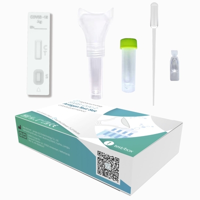 Prova/scatola del corredo 1 della prova dell'antigene della saliva del CE SARS-CoV-2