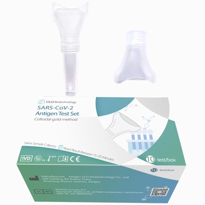 Prova/scatola di prova d'autoverifica di Kit Sample Collector 10 dell'antigene della saliva