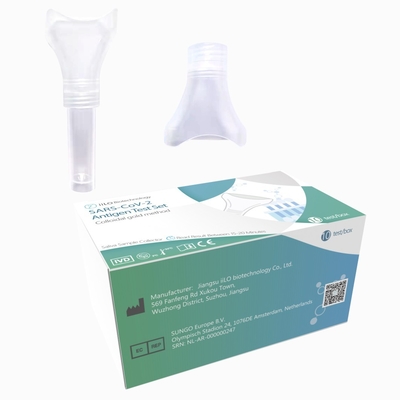 10 prove/prova rapida Kit Plastic Fast Reaction di prova d'autoverifica antigene della scatola